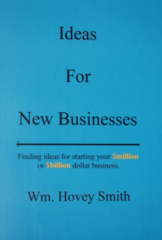 Hovey Idea for New Businesses Front Cover