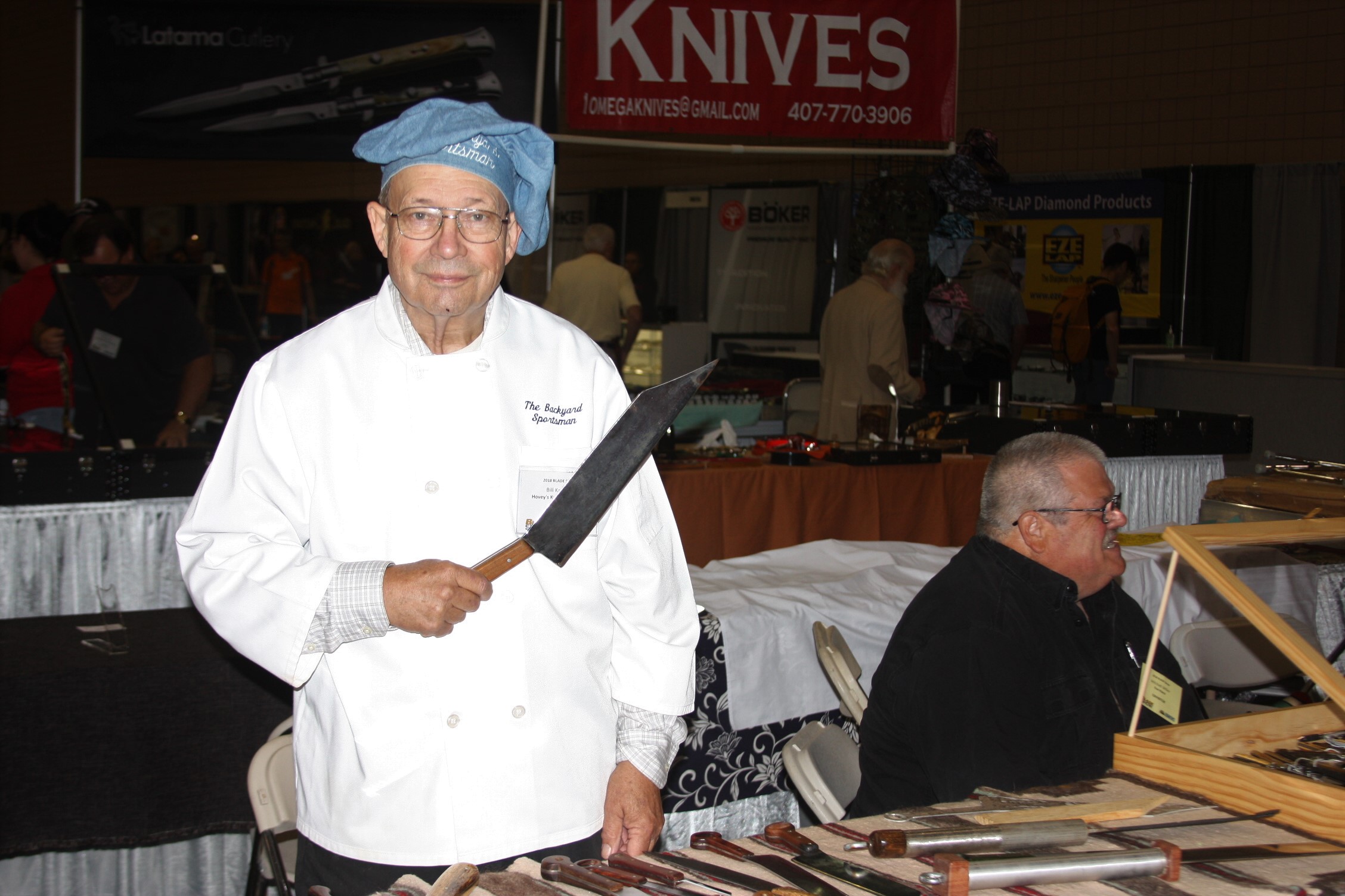 Hovey at blade Show 2018